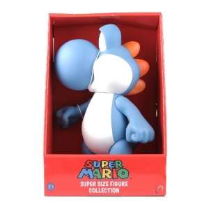  Super Mario Brothers 10 Blue Yoshi PVC/Vinyl Figure Toys 