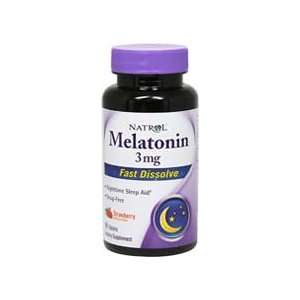  Melatonin 3mg Fast Dissolve 90 Tablets Health & Personal 