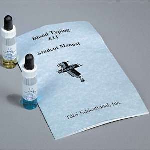  Nasco   Blood Typing Kit Using Saliva Industrial 