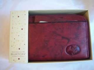Stunning Heiress double ziparound Leather Wallet,Burgundy  