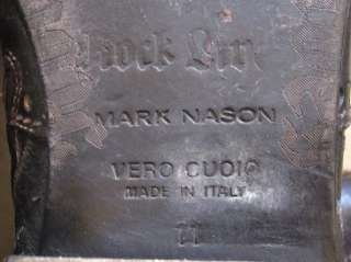 Leather Italian Designer Boots, Mark Nason Rock Lives sz 11 Amazing $ 