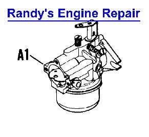 CARBURETOR KOHLER a237772 47 053 13 47 853 22 fit old k  