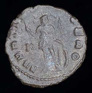 beautiful Ancient Roman Billon (alloy) Silver coin of the Emperor 