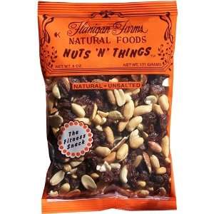 Nuts N Things Trail Mix, Unsalted 6oz (6 Grocery & Gourmet Food