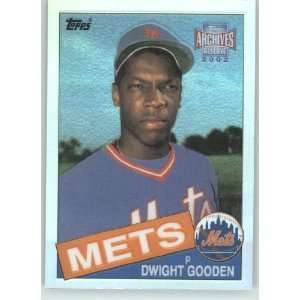  2002 Topps Archives Reserve #87 Dwight Gooden 85   New 