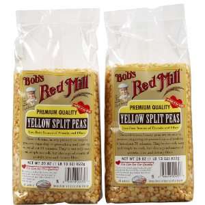 Bobs Red Mill Yellow Split Peas Beans Grocery & Gourmet Food