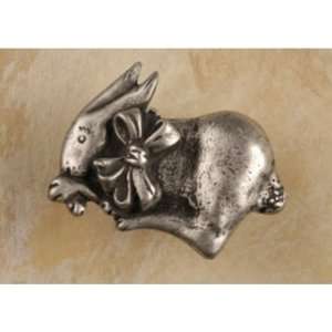  Anne At Home Cabinet Hardware 485 Bunny W Bow Lft Knob 