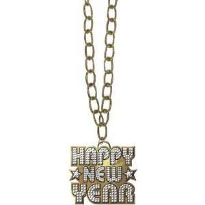  Happy New Year Bling Necklace 36in Toys & Games