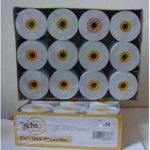  of 12 TYCHO Thermal Paper Rolls, 2 1/4 x 134 1/2 