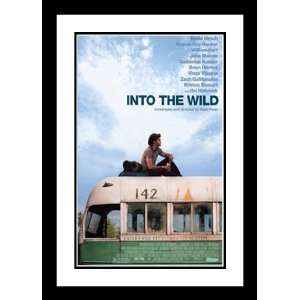  Into The Wild 20x26 Framed and Double Matted Movie Poster 