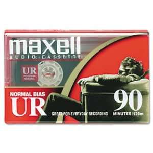   Cassette, Normal Bias, 90 Minutes (45 x 2) MAX108510 Electronics