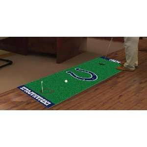 Indianapolis Colts NFL 24x96 Golf Putting Green Mat  