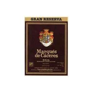 Marques De Caceres Rioja Gran Reserva 2001 750ML Grocery 