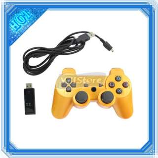   Shock Game Controller for Sony Playstation 3 Gold   