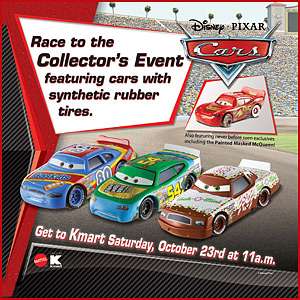 DISNEY CARS KMART COLLECTOR EVENT #5 SEALED CASE 2010 PRE SALE 