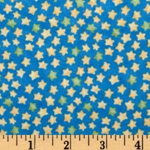  44 Wide Wind It Up Stars Blue Fabric By The Yard Arts 