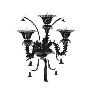 Cyan Design 5235 3 15 Black Venetian Noir 25.5 Three Lamp Wall Sconce 