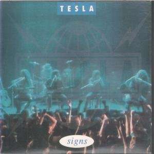  SIGNS CD UK GEFFEN 1991 TESLA Music