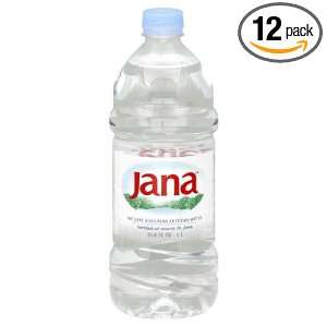 Jana European Artesian Water, 33.8000 ounces (Pack of12)  