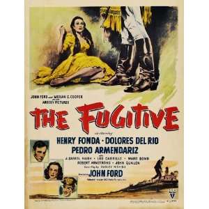  The Fugitive (1947) 27 x 40 Movie Poster Style B