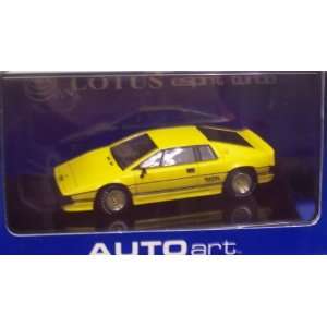 AutoArt 55303 Lotus Esprit Turbo Yellow Toys & Games