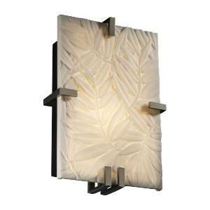  PNA 5551   Justice Design   Clips Rectangle Wall Sconce 