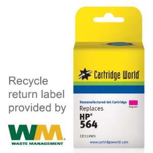  Cartridge World Remanufactured Ink Cartridge Replacement for HP 564 