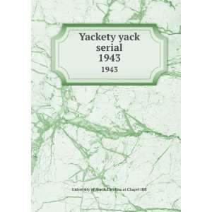 Yackety yack serial. 1943 University of North Carolina at 