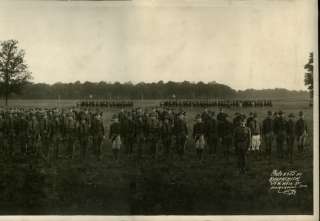 1923 Panorama 113th Engineers Nat Guard Camp Knox KY  