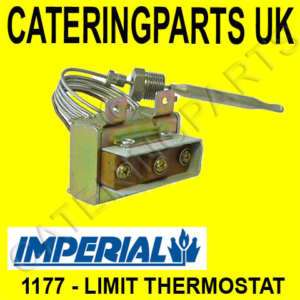 1177 IMPERIAL CIFS40 GAS FRYER HIGH LIMIT THERMOSTAT  