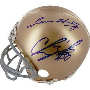 1988 Notre Dame Fighting Irish National Champs 5x Autographed Mini 