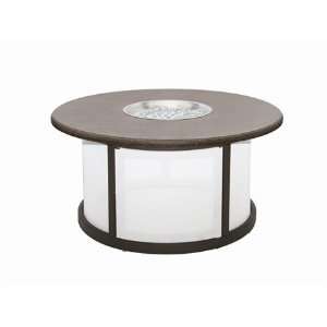  Homecrest Universal Firepits Aluminum Tuscan Chat 42 Round 