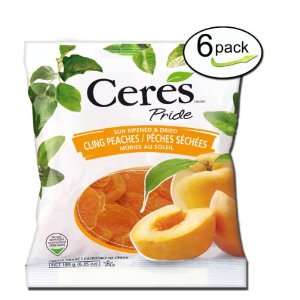   Peaches 6.35oz Bag (Pack of 6)  Grocery & Gourmet Food