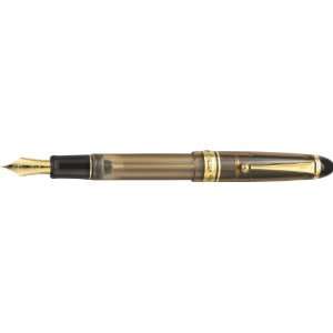   Custom 823 Fountain Pen, Amber, Broad Nib (60563)