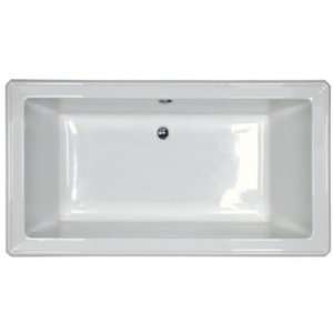  Porcher 60645 10.001 5.5 Foot by 3 Foot Lut Airbath, White 