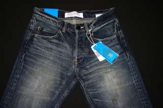 Original Adidas Mens Bluw Jeans Denim Conductor Relax Fit V14933 $120 