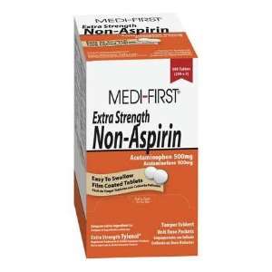   FIRST 80433 Ex Strength Non Aspirin,Tablets, PK 100