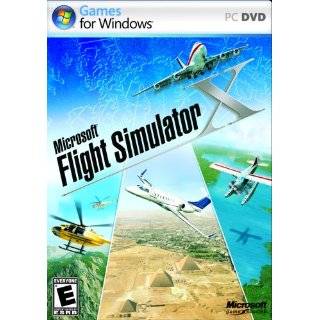 Microsoft Flight Simulator X Standard DVD ~ Microsoft