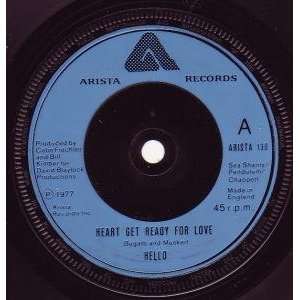  HEART GET READY FOR LOVE 7 INCH (7 VINYL 45) UK ARISTA 