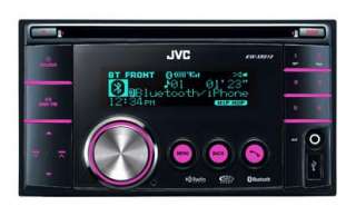 double DIN USB/CD receiver with plenty of connectivity. Click to 