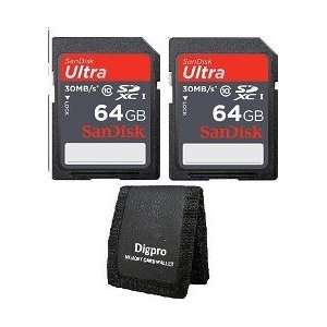  Sandisk 64GB Ultra SDXC UHS I Card 30MB/s (Class 10)  2 