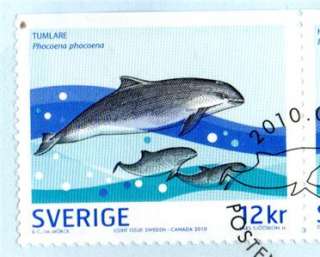 CANADA FDC joint with Sweden  Marine Mammals 2010.05.13  