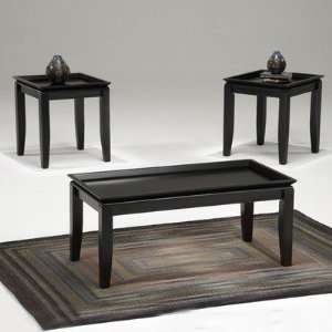  Bernards 8640 3 Piece Table Set with Picture Frame Top in 