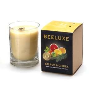  BEELUXE Balsam & Citrus Organic Goodness Candle  11oz 