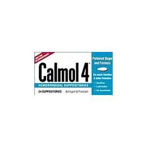    Calmol 4 Suppositories Value Pack 6x24