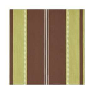  Stripe Celery cocoa 73010 704 by Duralee Fabrics