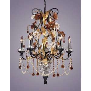  ELK Chandelier Venetian 7037/5+1 By Elk Lighting