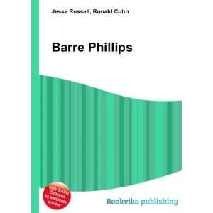  Barre Phillips Ronald Cohn Jesse Russell Books