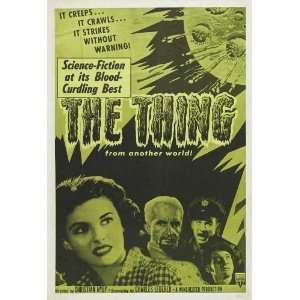 The Thing from Another World   Movie Poster   27 x 40 Inch (69 x 102 