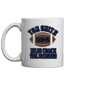 Football Coach Mug Custom 11oz Ceramic Coffee Mug